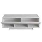 Decorotika - Celestia 120 Cm Tv Stand Tv Unit With Cabinets And Shelves - White