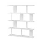 Decorotika Grace Bookcase Bookshelf Shelving Unit - White