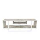 Decorotika Asal 120 Cm Wide Modern Tv Unit For Tvs Up To 51" - Ephesus And White