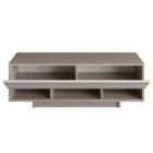 Decorotika - Celestia 120 Cm Tv Stand Tv Unit With Cabinets And Shelves - Cordoba And White