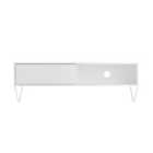 TV Cabinet Sliding Door White Living Room Furniture