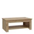 Furniture To Go Corona Rising Coffee Table In Artisan Oak
