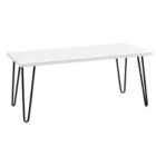 Owen Retro Coffee Table White