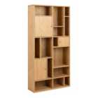 Furniture To Go Rangoon 3 Door Large Bookcase In Oak