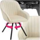 Tectake Snug Armchair Cream