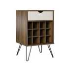 Ng Concord Beverage Storage Stand Brown Oak