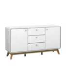 Loft24 Cassie Sideboard White 2Bx