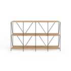 Leyo Cube Rack 4 X 2 Wotan Oak