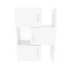 Decorotika Anna White Multipurpose Cabinet 3-doors