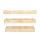 Decorotika Hiko 3-pieces Wall Shelf Shelving Unit Wall Mounted Shelves