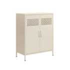 Annie Cabinet 2D Deep Parchment Metal