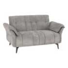 Seconique Amalfi 2 Seater Sofa - Grey Fabric