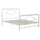 Ng Francis Farmhouse Metal Bed Green King