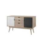 Alford 2 Sideboard With 2 Door And 3 Drawes