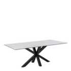 Furniture To Go Heaven Dining Table With Ceramic White Top