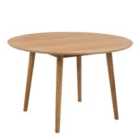 Furniture To Go Nagano Round Dining Table In Oak