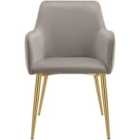 Tectake Avane Dining Chair Taupe Set Of 6