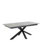 Furniture To Go Heaven Extendable Dining Table With Ceramic Grey Top 200cm