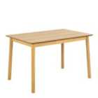 Furniture To Go Barlow Rectangular Dining Table In Matt Oak