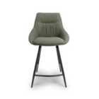 Furniture Link Boden Counter Chairs - Sage (Set of 2)