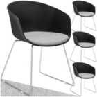Tectake Logart Dining Chair Set Of 4