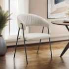 Tectake Bedano Dining Chair Grey Set Of 4