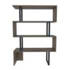 Decorotika Adriana Shelving Unit - Black And Oud