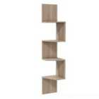 Decorotika Desaldo Corner Wall Shelf Wall Mounted Shelving Unit - Cordoba