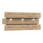 Furniture To Go Klara Wall Shelf Inc LED Lighting