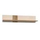 Furniture To Go Grafton Wall Shelf In Cream And Oak