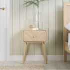 Birlea Herringford 1 Drawer Bedside - Brown