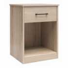Brez Build Pearce N.stand 1Drw Light Oak