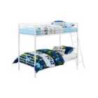 Bunk Bed Convertible - Single Over Single White