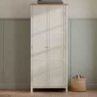 Julian Bowen Coxmoor Wardrobe - Ivory And Oak