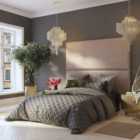 Aspire Laurence Llewelyn-bowen 90Cm X 210Cm Large Upholstered Headboard Wall Panel, Saxon Twill Natural