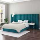 Aspire Grandeur Headboard In Plush Emerald