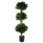 Botanik Buxus Triple Ball Artificial Outdoor Topiary 120cm