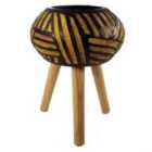 Botanik Bali Artificial Fern Plant Fibreglass Composite Oval 45cm x 34cm