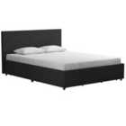Ng Kelly Bed Storage Dark Grey Linen King