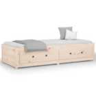 Vidaxl Day Bed 90X190 Cm Single Solid Wood Pine