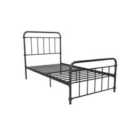 Wallace Metal Bed Single Black