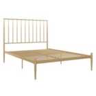 Giulia Modern Metal Bed Gold - King