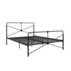Leopold Metal Bed Black King