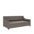 Ng Her Majesty Daybed/Trundle Single Grey Linen