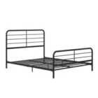 Millie Metal Bed Black Double