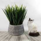 Leaf Large Composite Embossed Planter