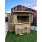 Churnet Valley Garden Furniture Garden Bar 6X4