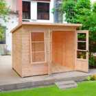 Shire Dahlia 8 ft x 6 ft Summerhouse