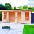 Shire Dahlia 16 ft x 6 ft Summerhouse