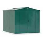 Asgard Gladiator High Security Bike Shed X8 Green